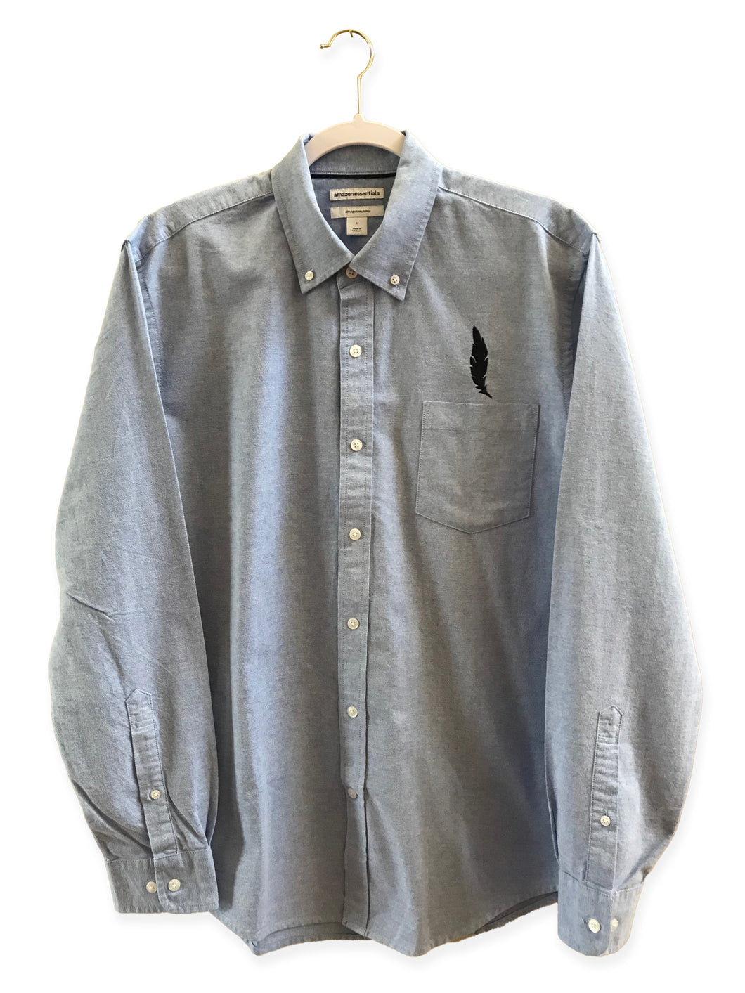 Men's Featherleaf Long Sleeve Pocket Oxford Shirt