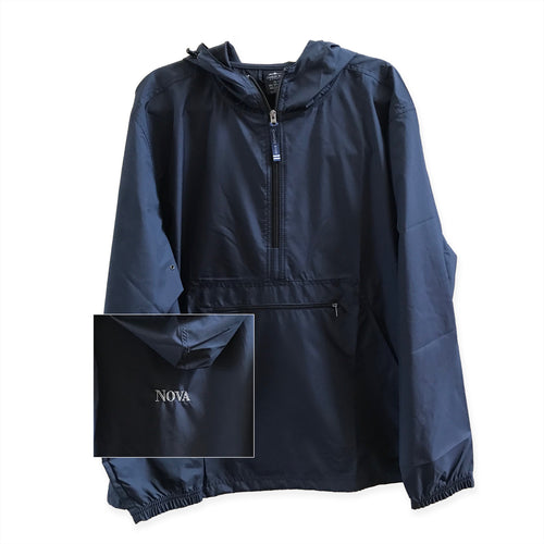 Long Sleeve Windbreaker Jacket with Nova