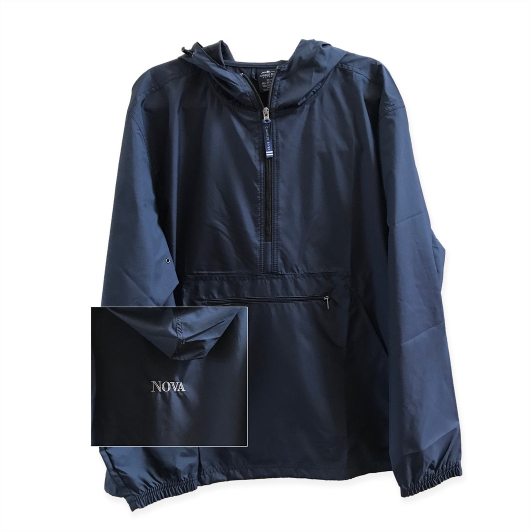 Long Sleeve Windbreaker Jacket with Nova